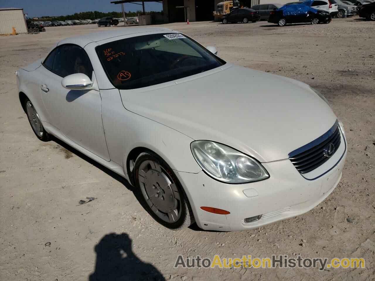 2002 LEXUS SC430 430, JTHFN48Y520027273