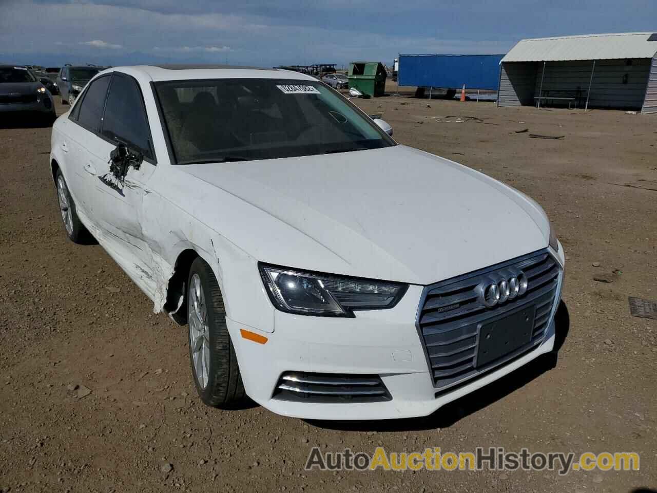 2017 AUDI A4 PREMIUM, WAUANAF47HN061623