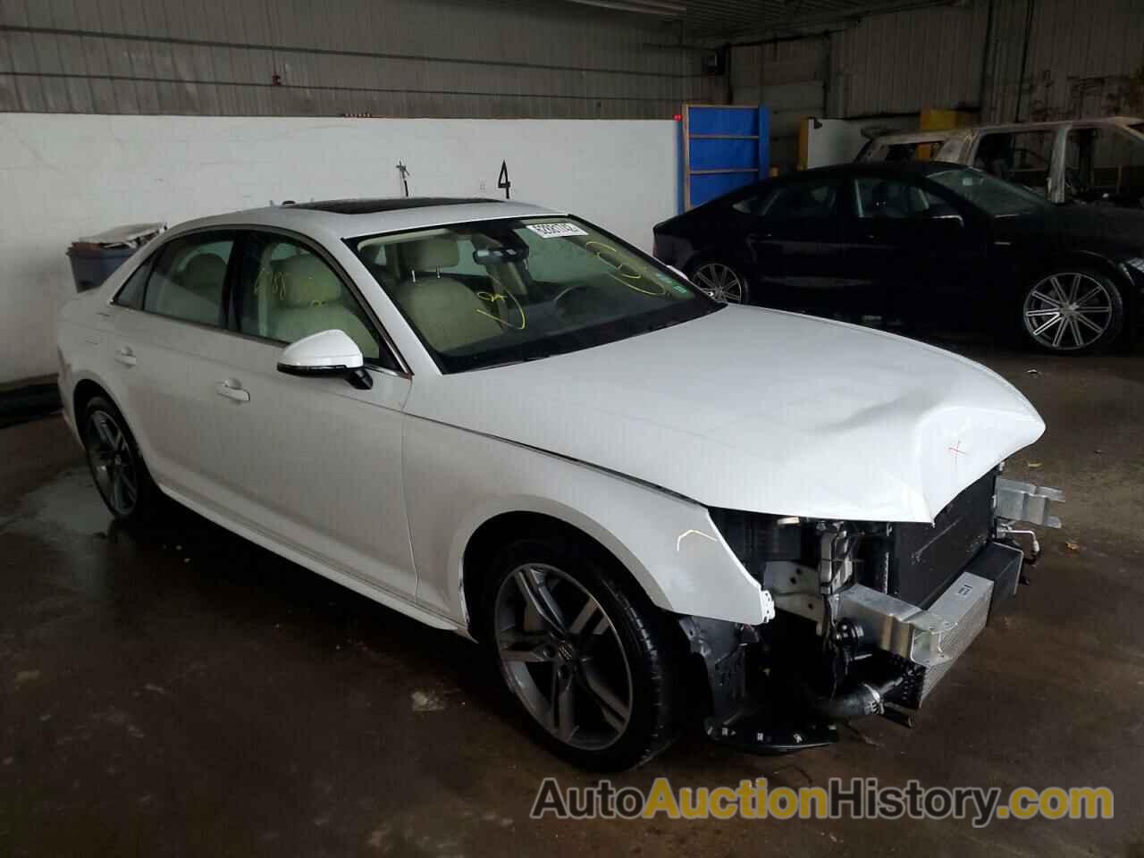 2018 AUDI A4 PREMIUM PLUS, WAUENAF42JN004642