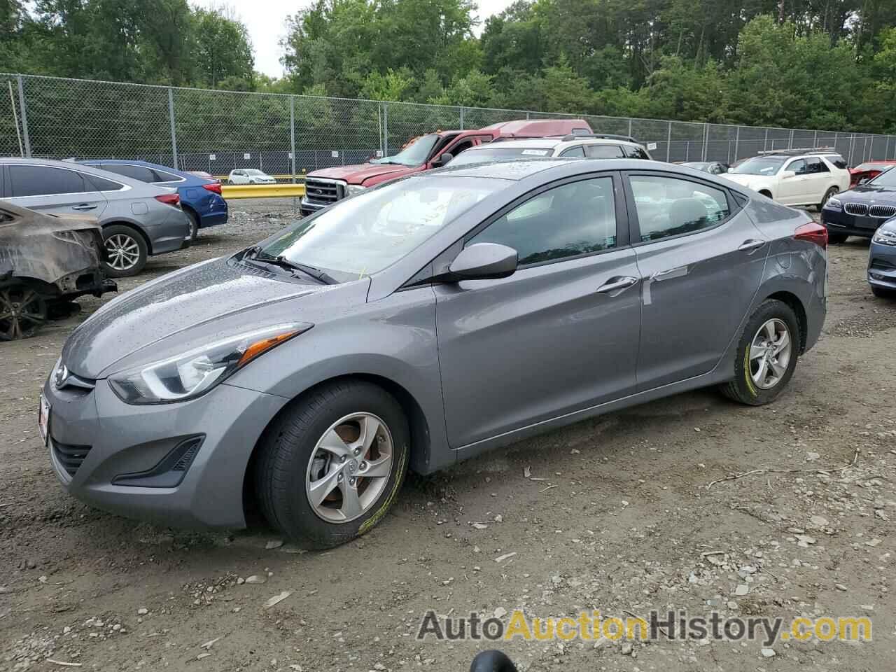 2014 HYUNDAI ELANTRA SE, 5NPDH4AE0EH516090