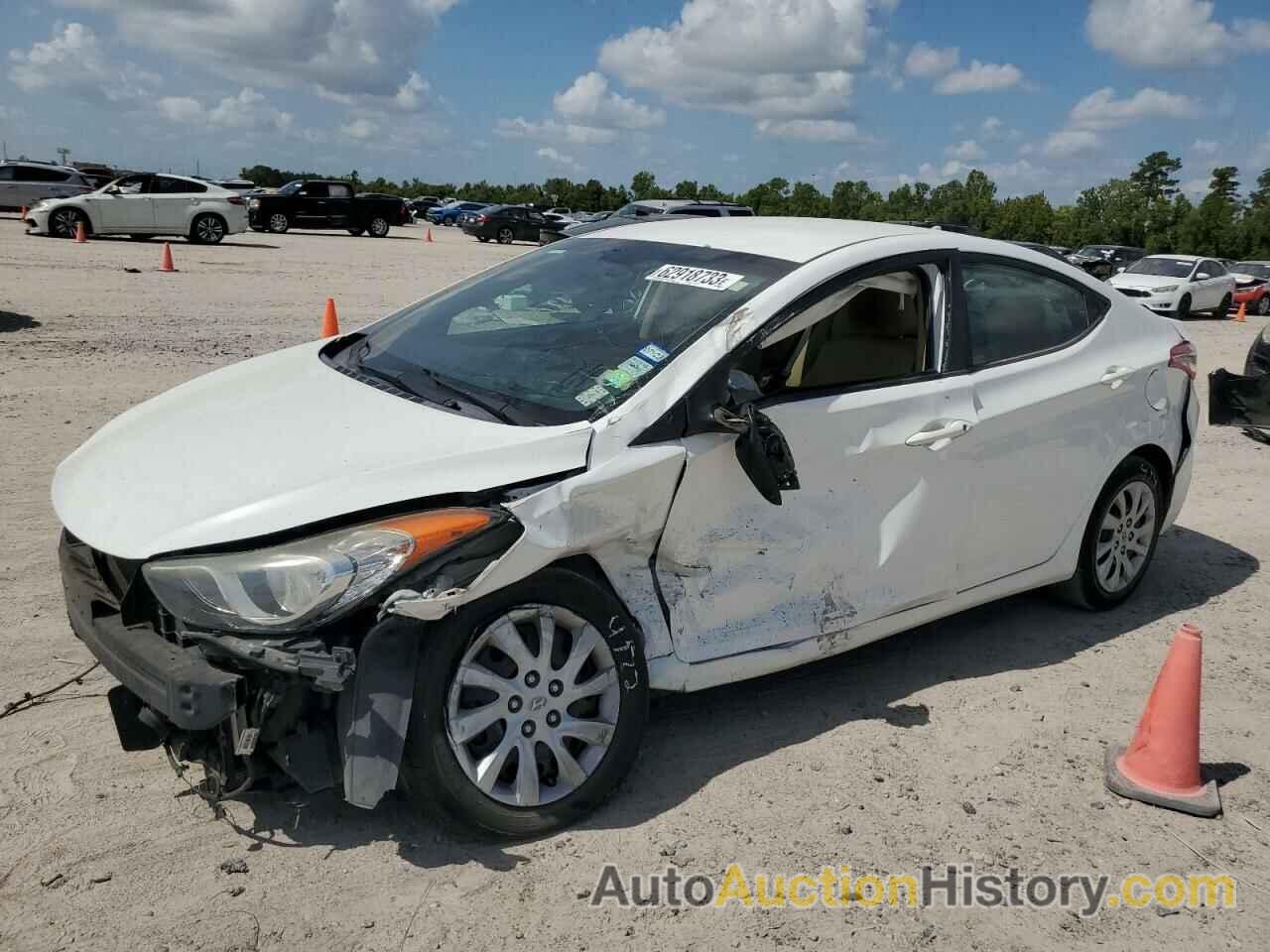 2013 HYUNDAI ELANTRA GLS, 5NPDH4AE0DH193836