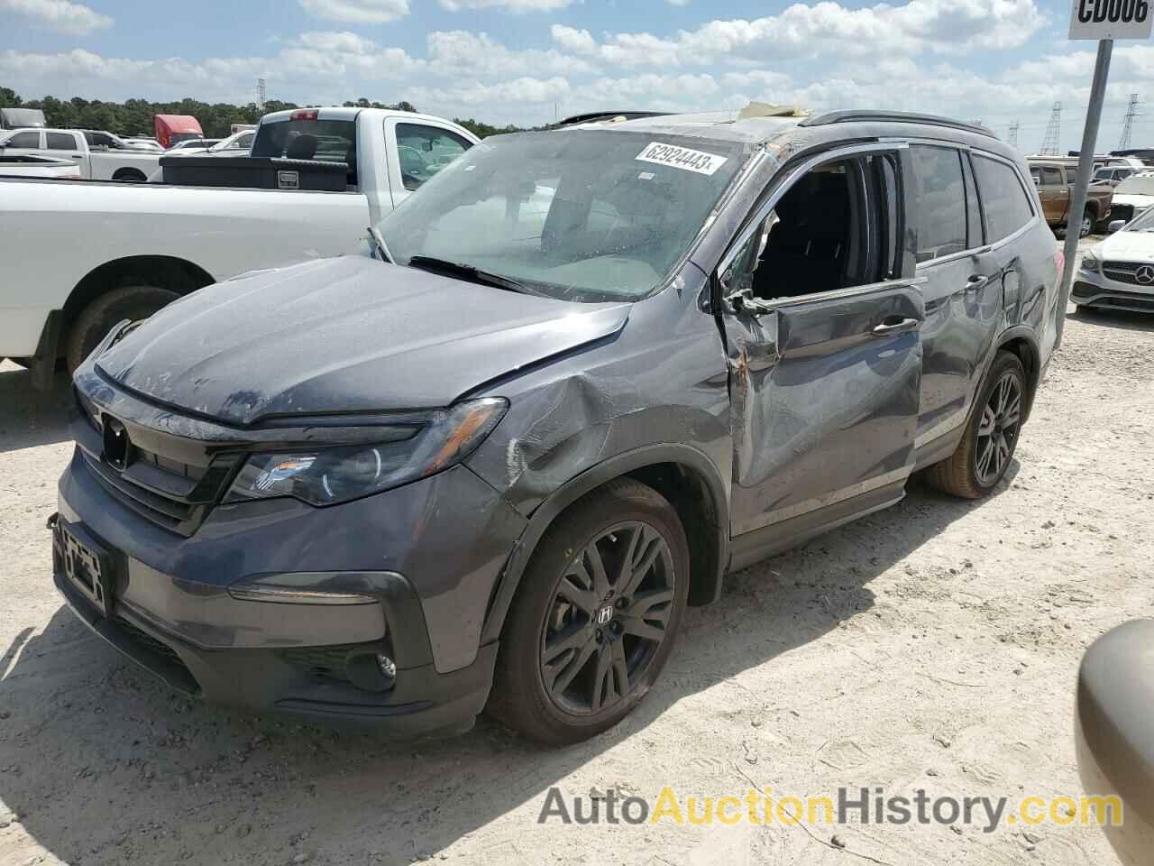 2022 HONDA PILOT SE, 5FNYF5H21NB028208