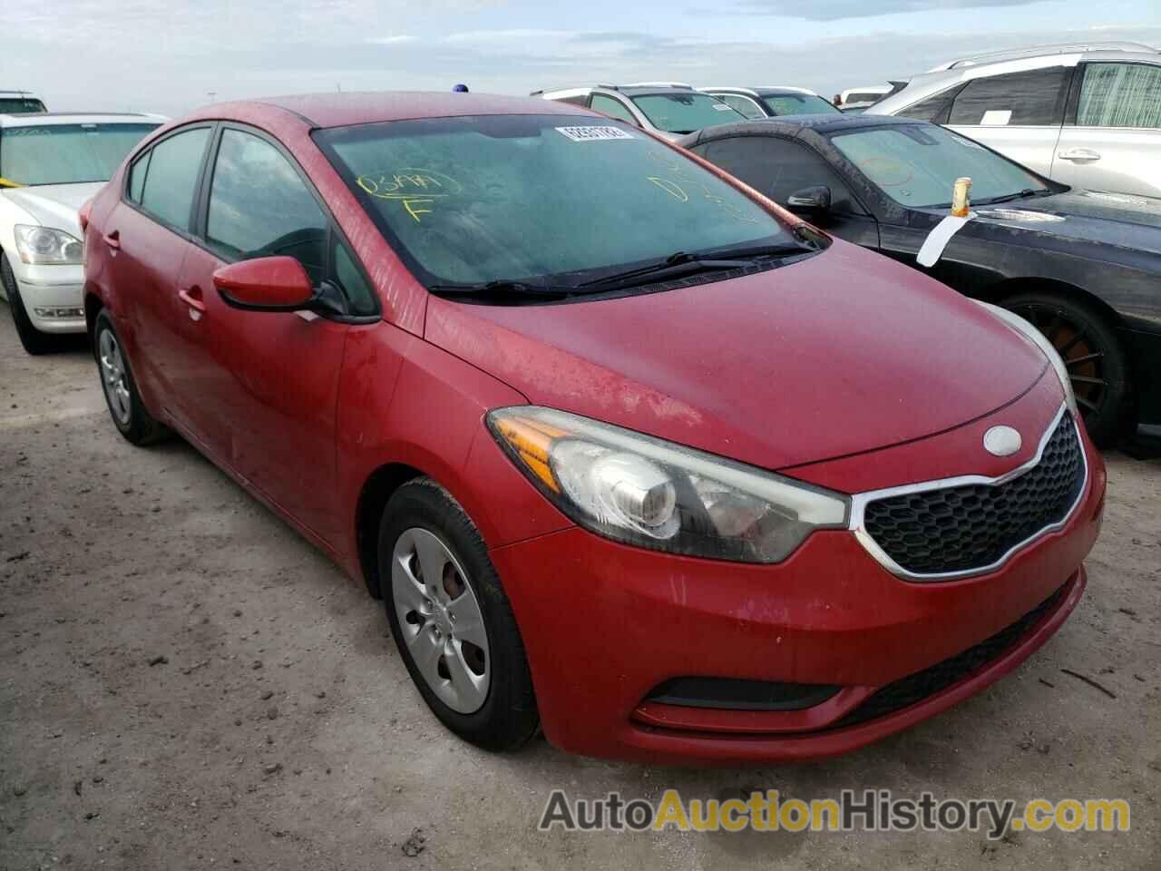 2014 KIA FORTE LX, KNAFK4A60E5059457