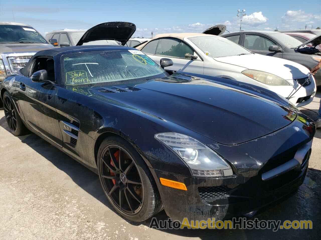 2012 MERCEDES-BENZ SLS AMG, WDDRK7HA7CA007636