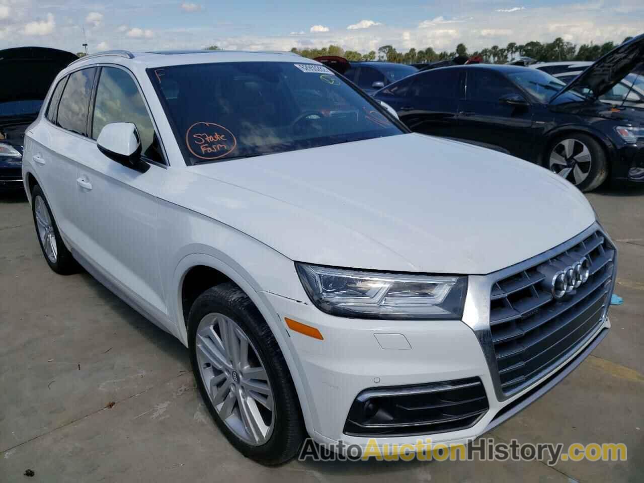 2018 AUDI Q5 PRESTIGE, WA1CNAFY5J2245569