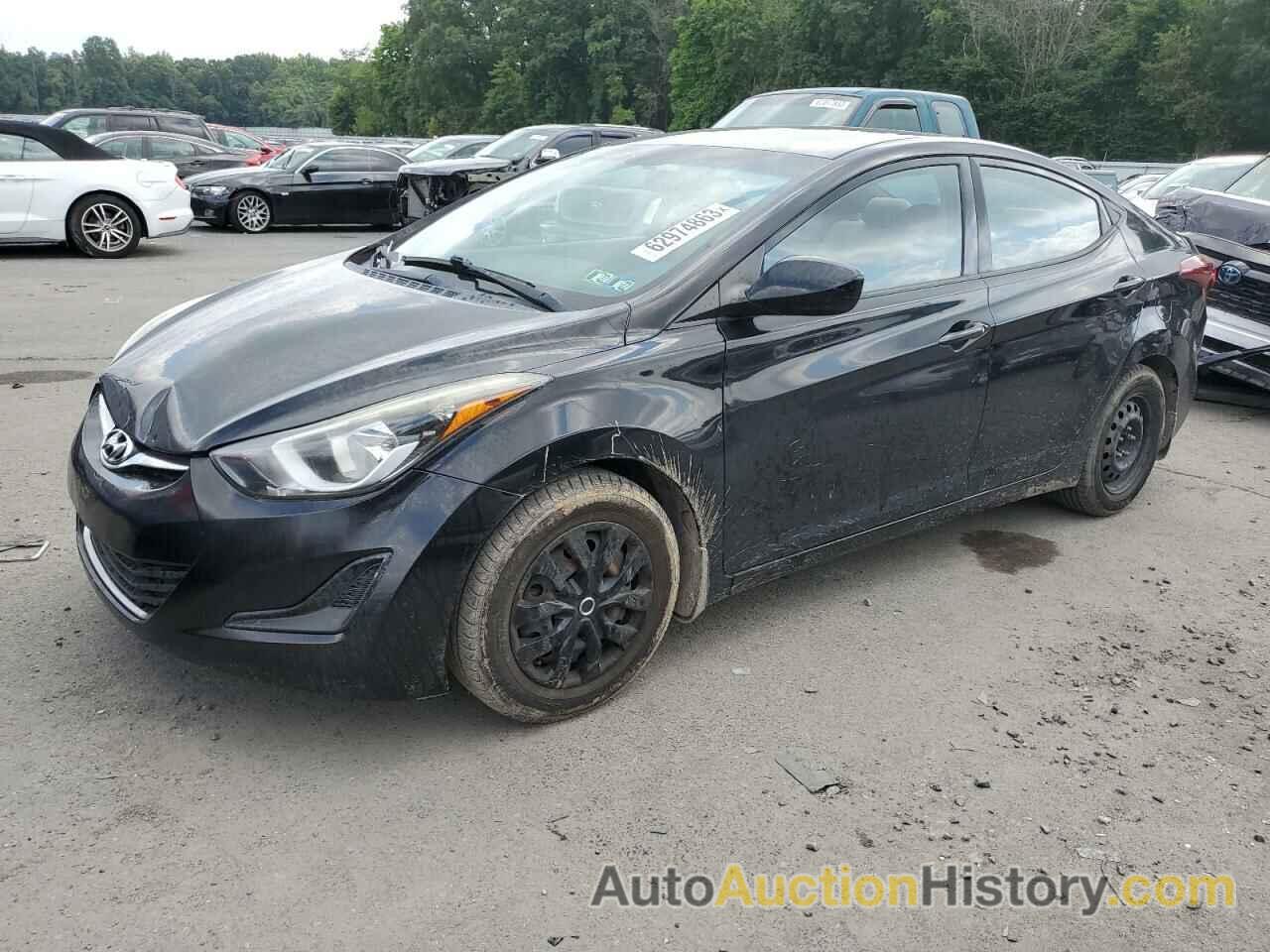 2016 HYUNDAI ELANTRA SE, KMHDH4AE4GU490565