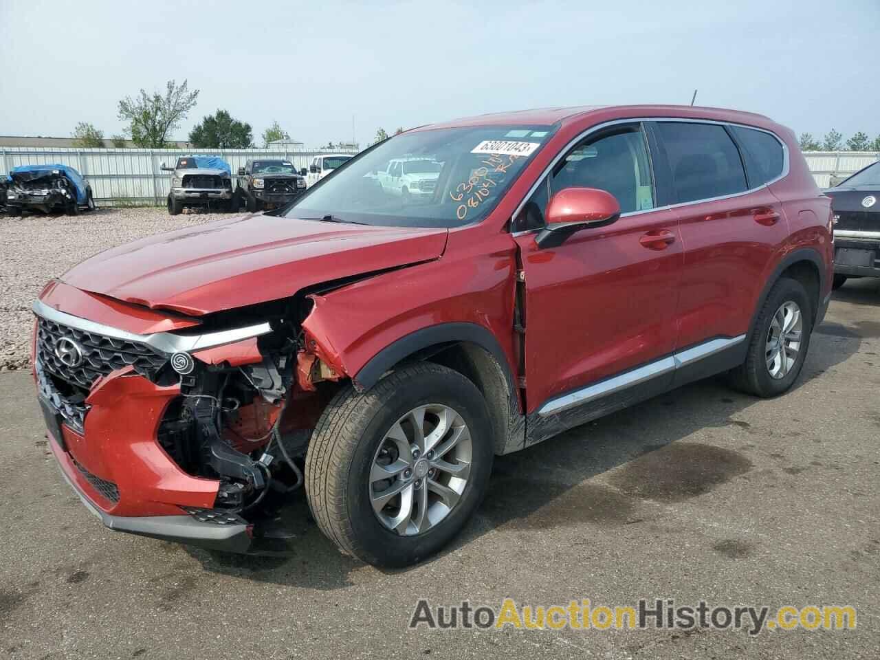 2019 HYUNDAI SANTA FE SE, 5NMS2CAD7KH101416