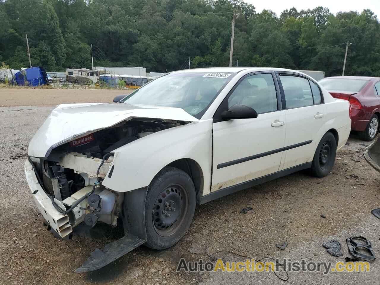 2005 CHEVROLET MALIBU, 1G1ZS52F55F215810