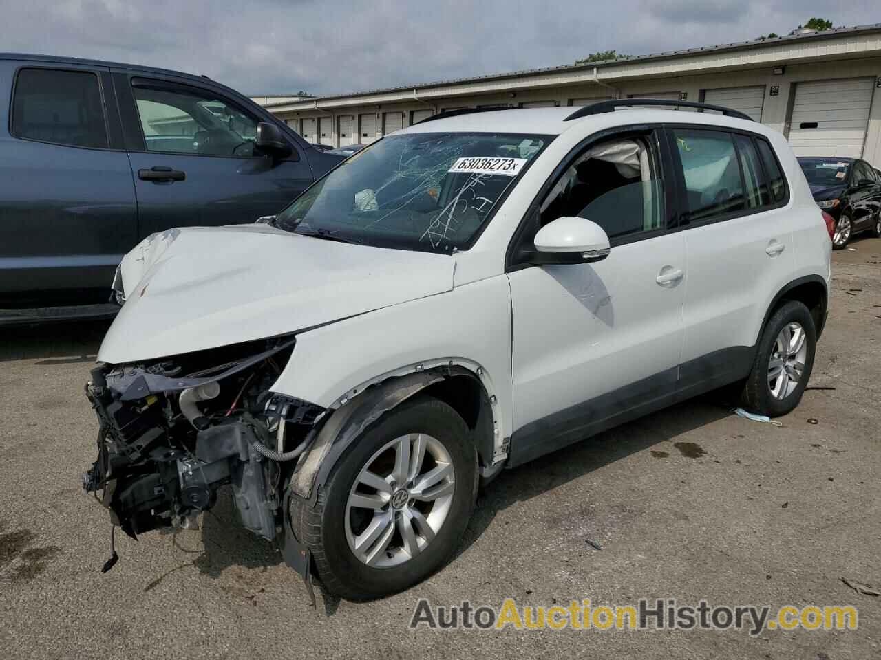 VOLKSWAGEN TIGUAN S, WVGBV7AX3GW599056