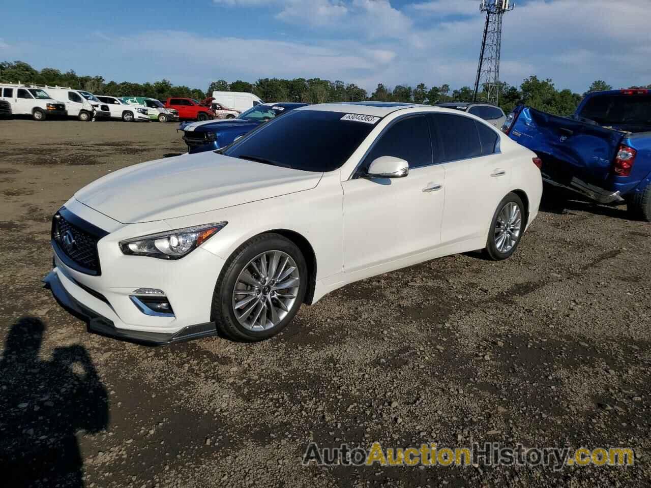 2019 INFINITI Q50 LUXE, JN1EV7AR3KM591551