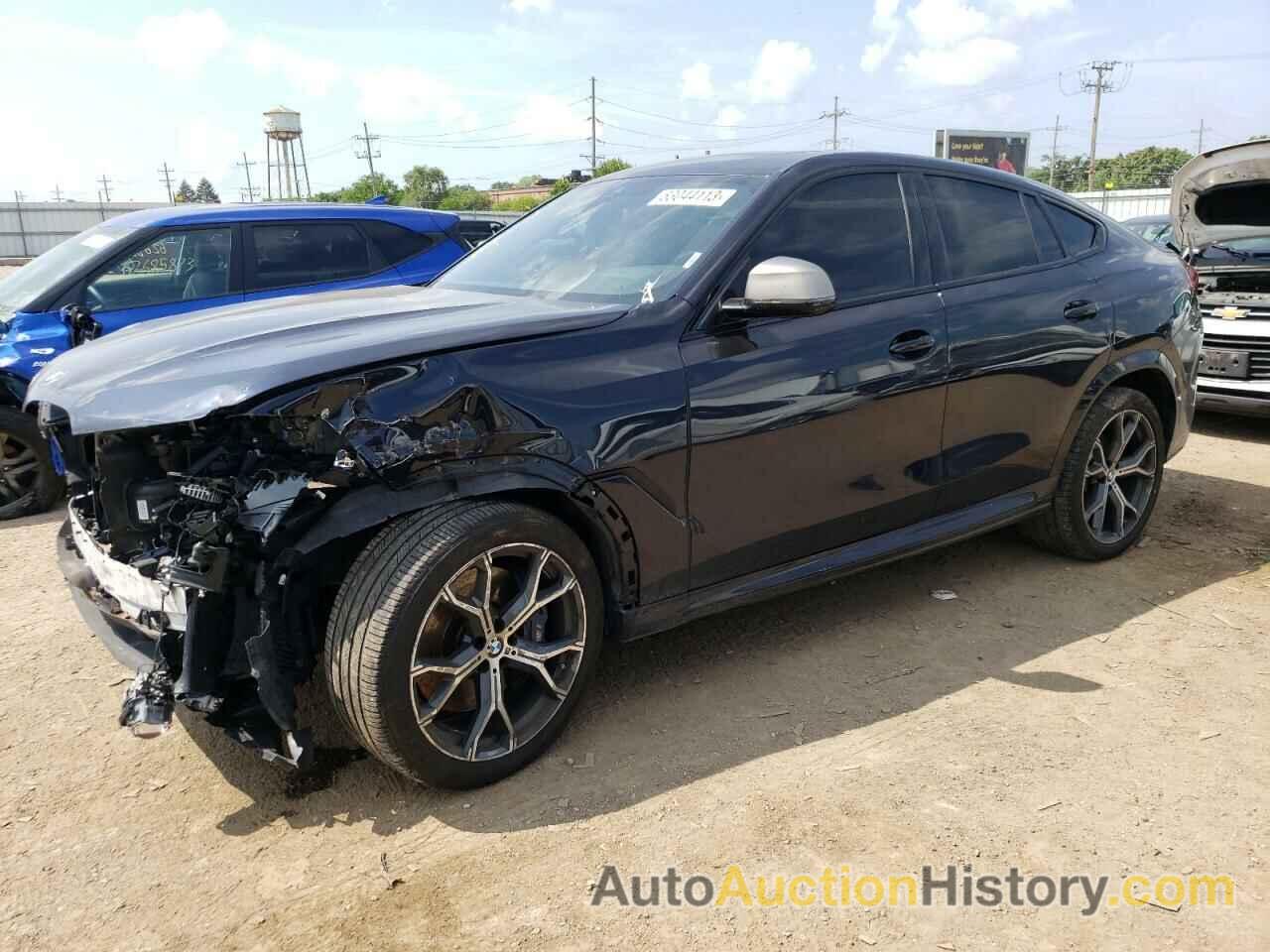 2022 BMW X6 M50I, 5UXCY8C05N9K61674