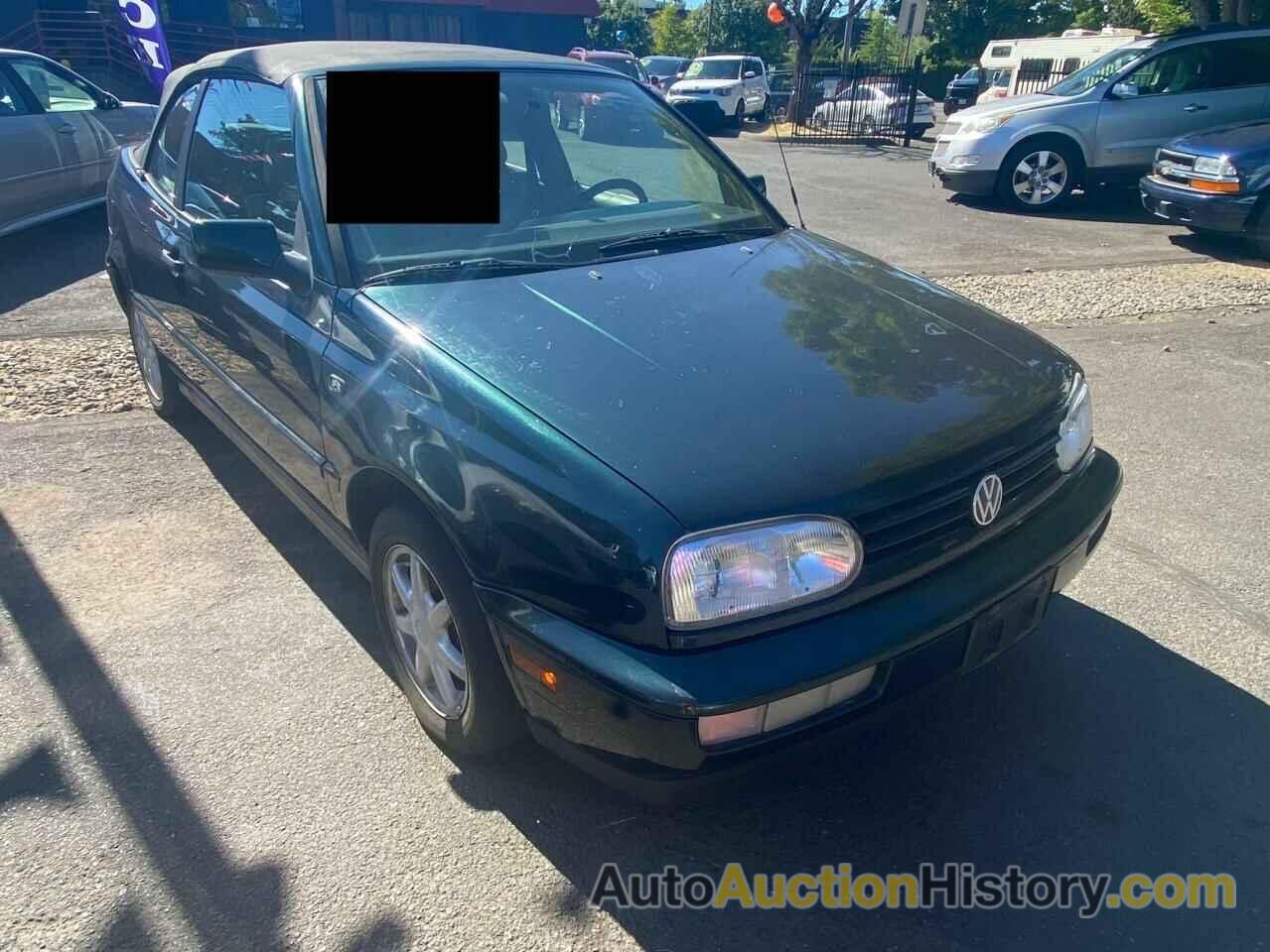 1996 VOLKSWAGEN CABRIO, WVWBB81E6TK020712