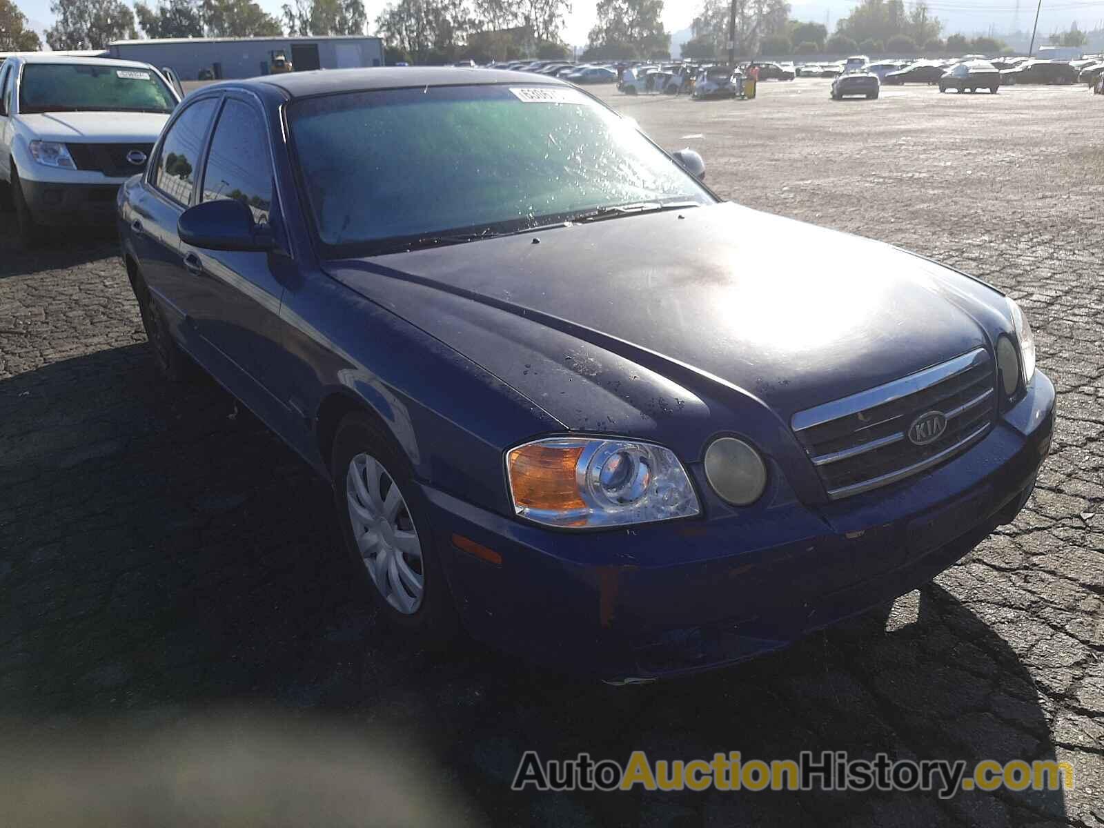 2004 KIA OPTIMA LX, KNAGD126045318555