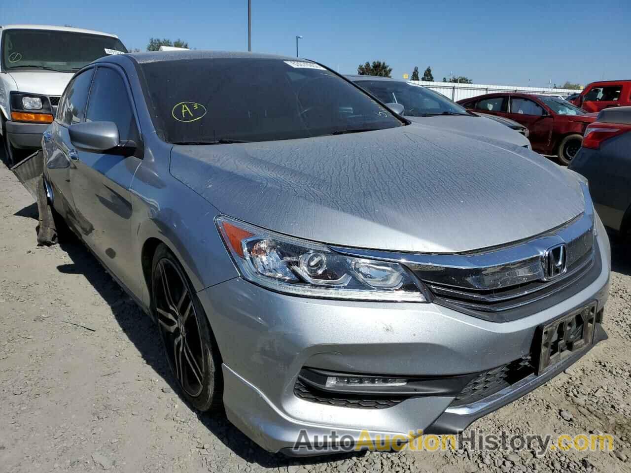 2016 HONDA ACCORD SPORT, 1HGCR2F50GA204739