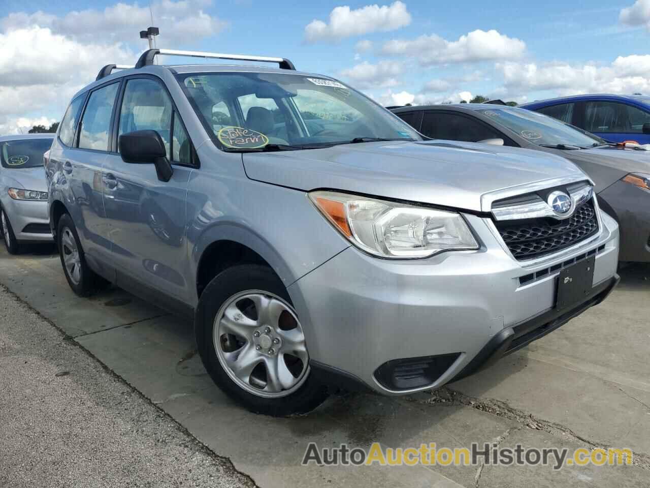 2014 SUBARU FORESTER 2.5I, JF2SJAACXEH518969