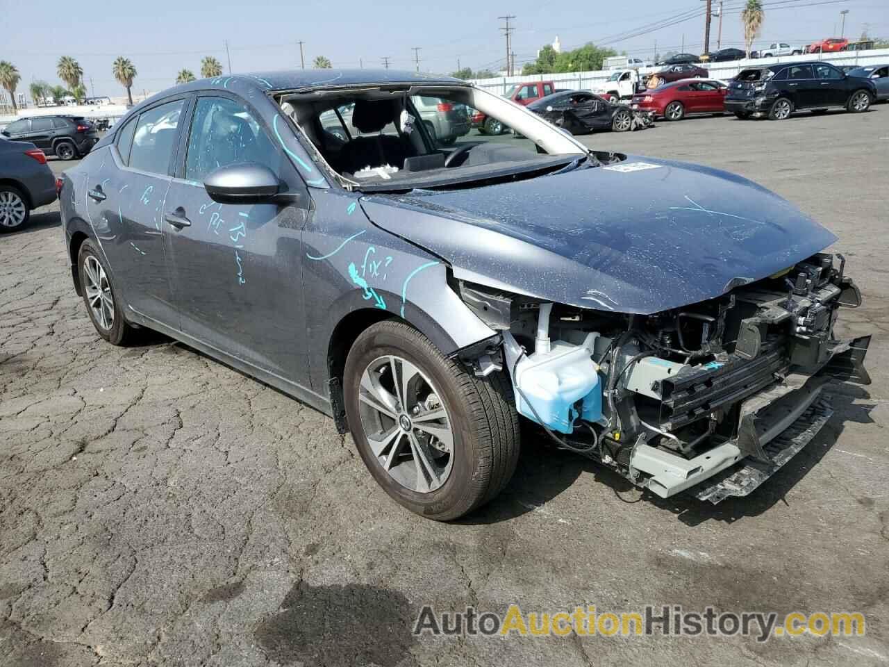 2022 NISSAN SENTRA SV, 3N1AB8CV1NY259214