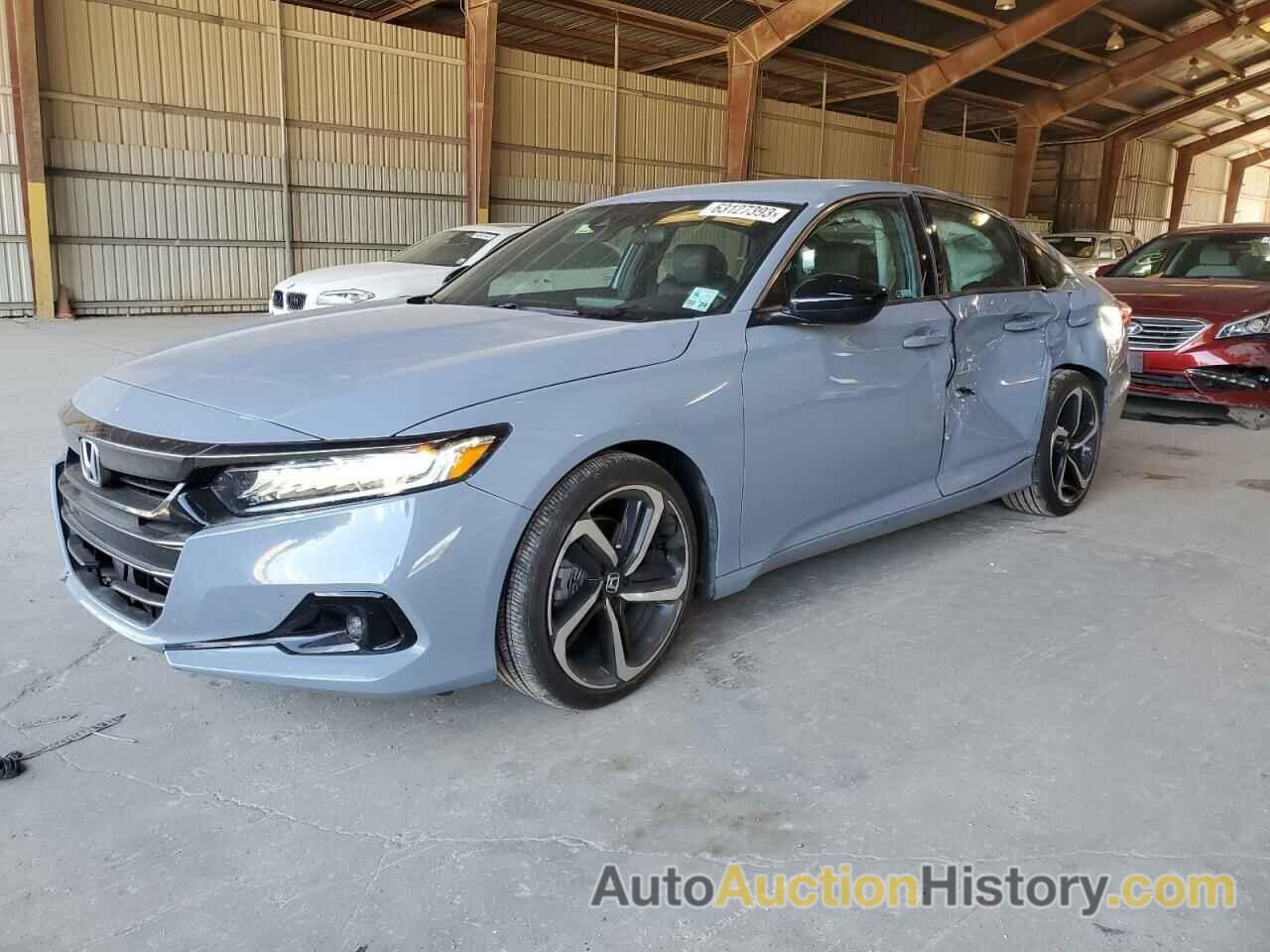 2022 HONDA ACCORD SPORT, 1HGCV1F3XNA075331