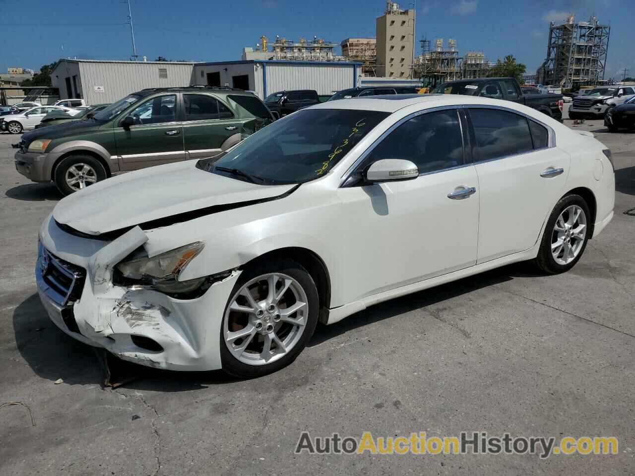 2013 NISSAN MAXIMA S, 1N4AA5AP4DC819906