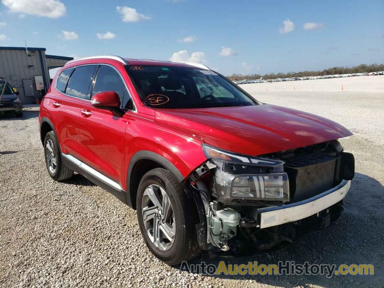 2021 HYUNDAI SANTA FE SEL, 5NMS64AJ0MH322276