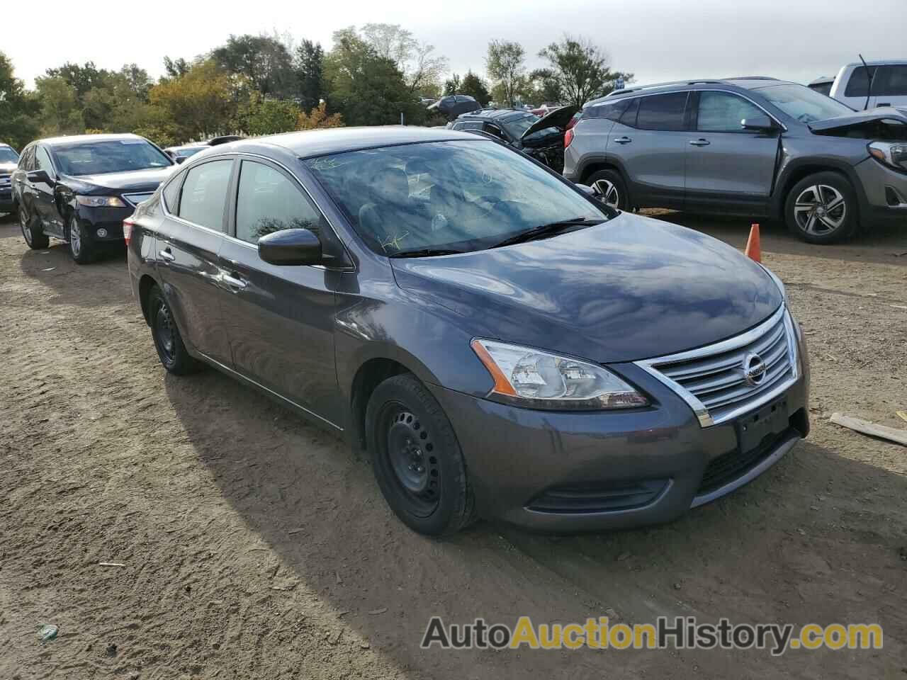 2014 NISSAN SENTRA S, 3N1AB7AP4EY225105