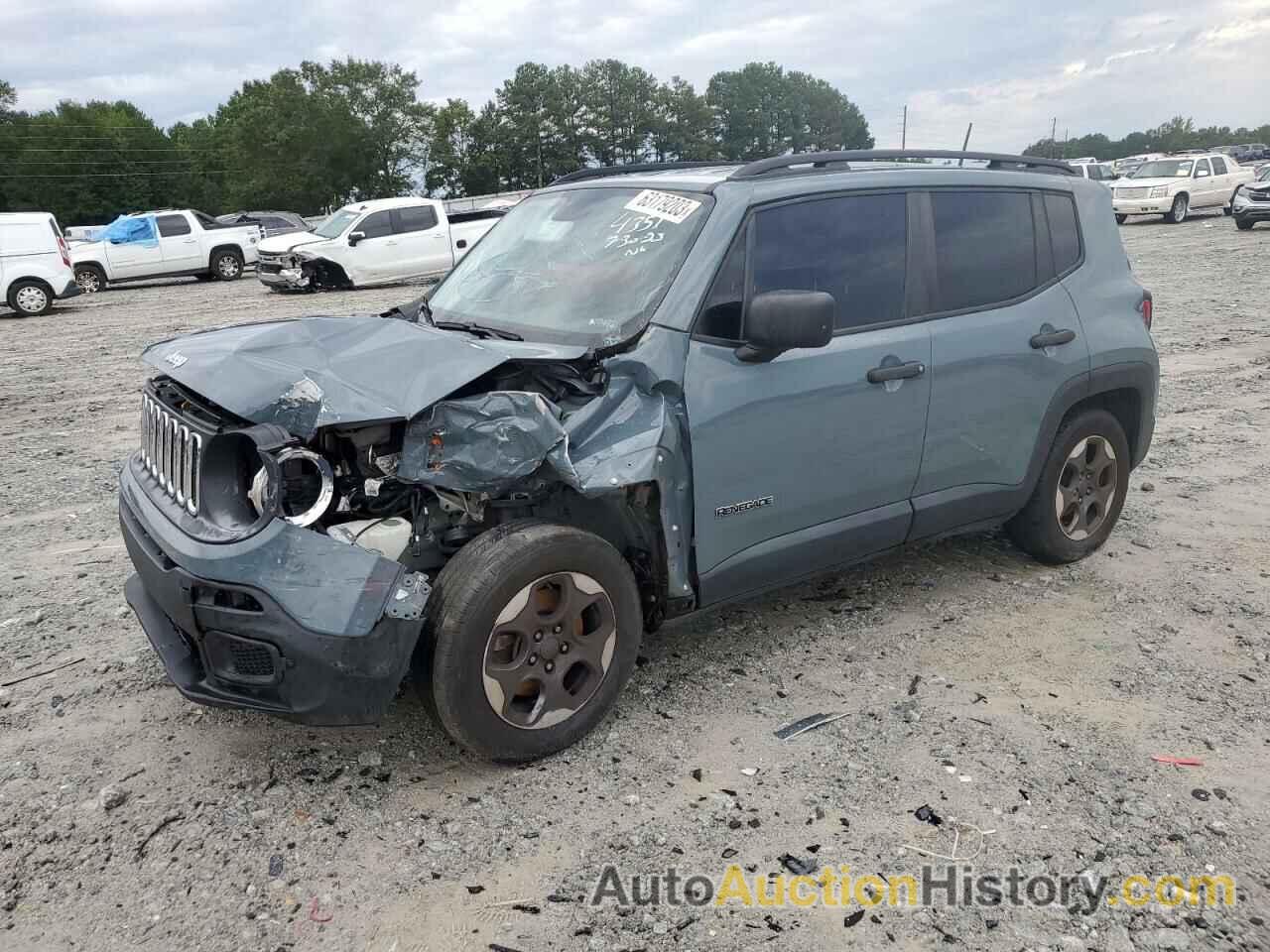 2017 JEEP RENEGADE SPORT, ZACCJAAB4HPE64351