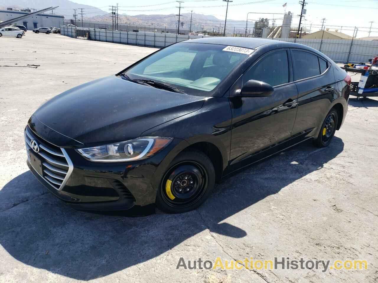 2018 HYUNDAI ELANTRA SEL, 5NPD84LF3JH312433