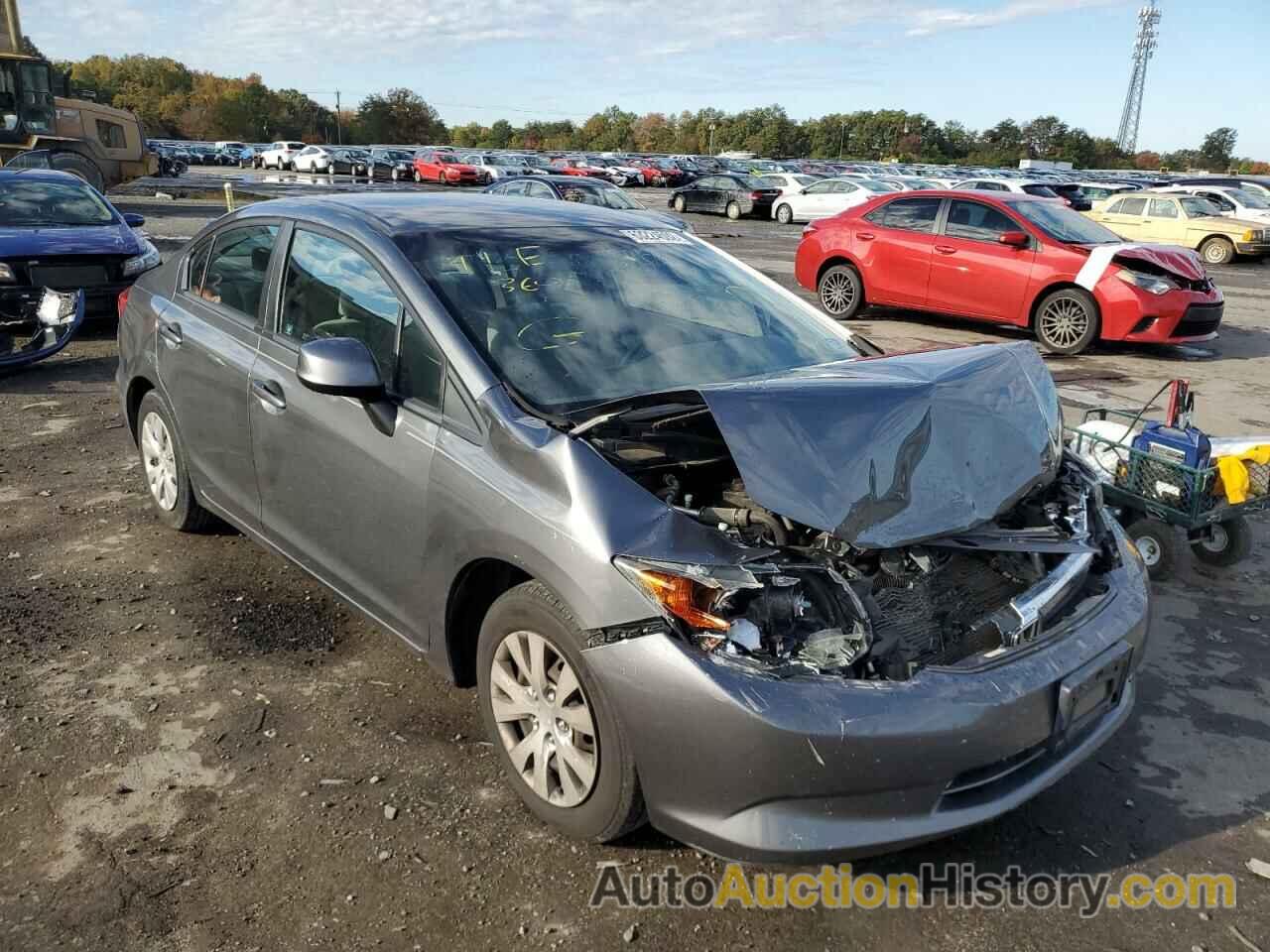 2012 HONDA CIVIC LX, 19XFB2F55CE054795