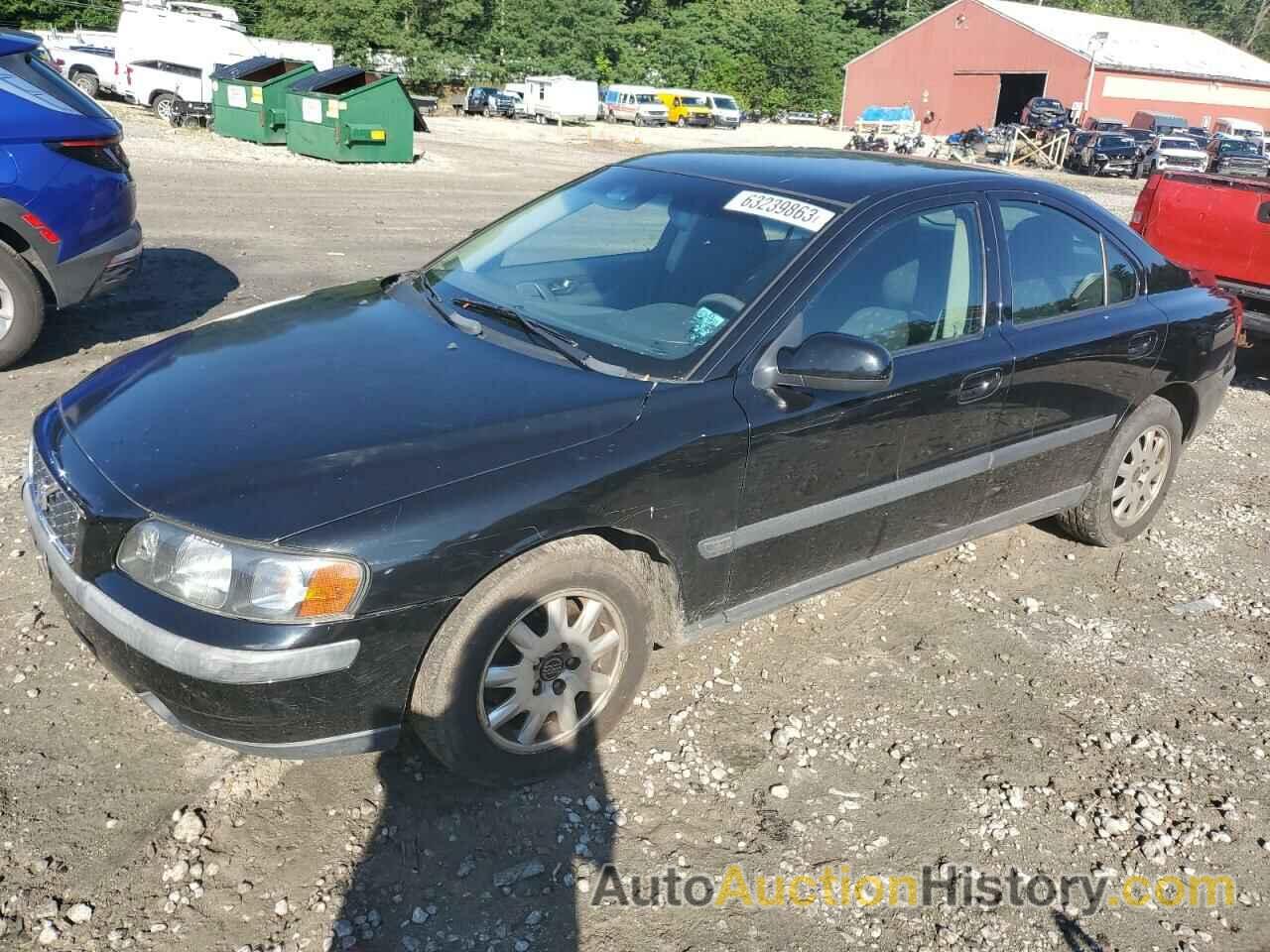 2002 VOLVO S60, YV1RS61R822168987