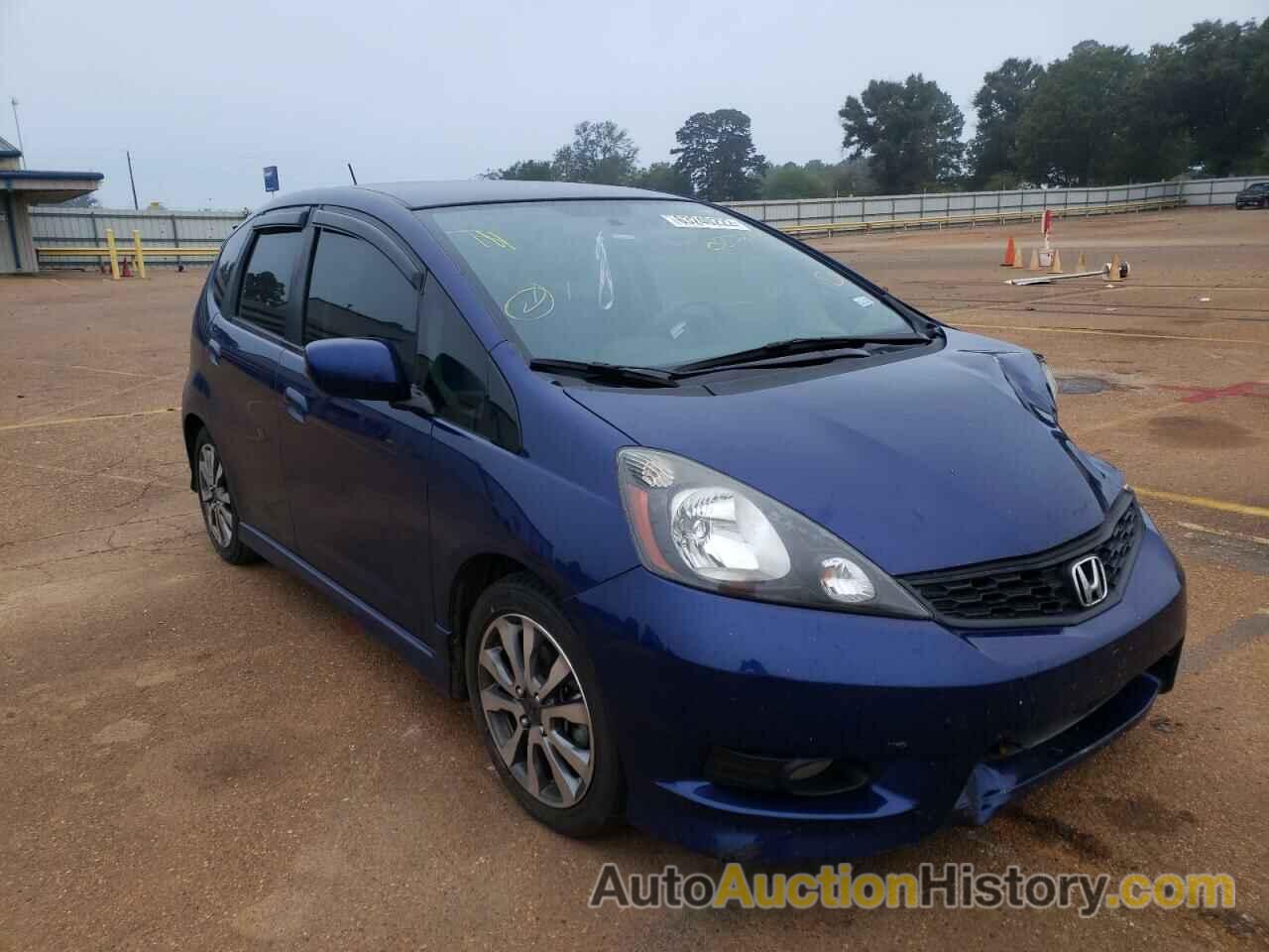 2013 HONDA FIT SPORT, JHMGE8H56DC023218