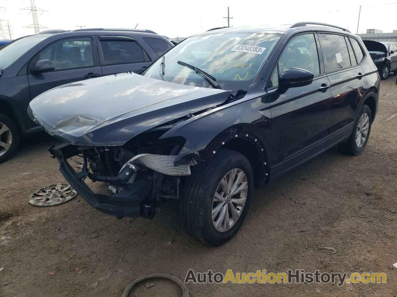 2019 VOLKSWAGEN TIGUAN S, 3VV0B7AX0KM026663