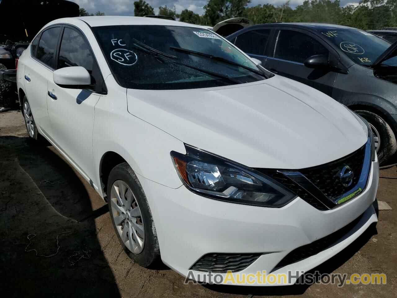 2016 NISSAN SENTRA S, 3N1AB7AP0GY297650