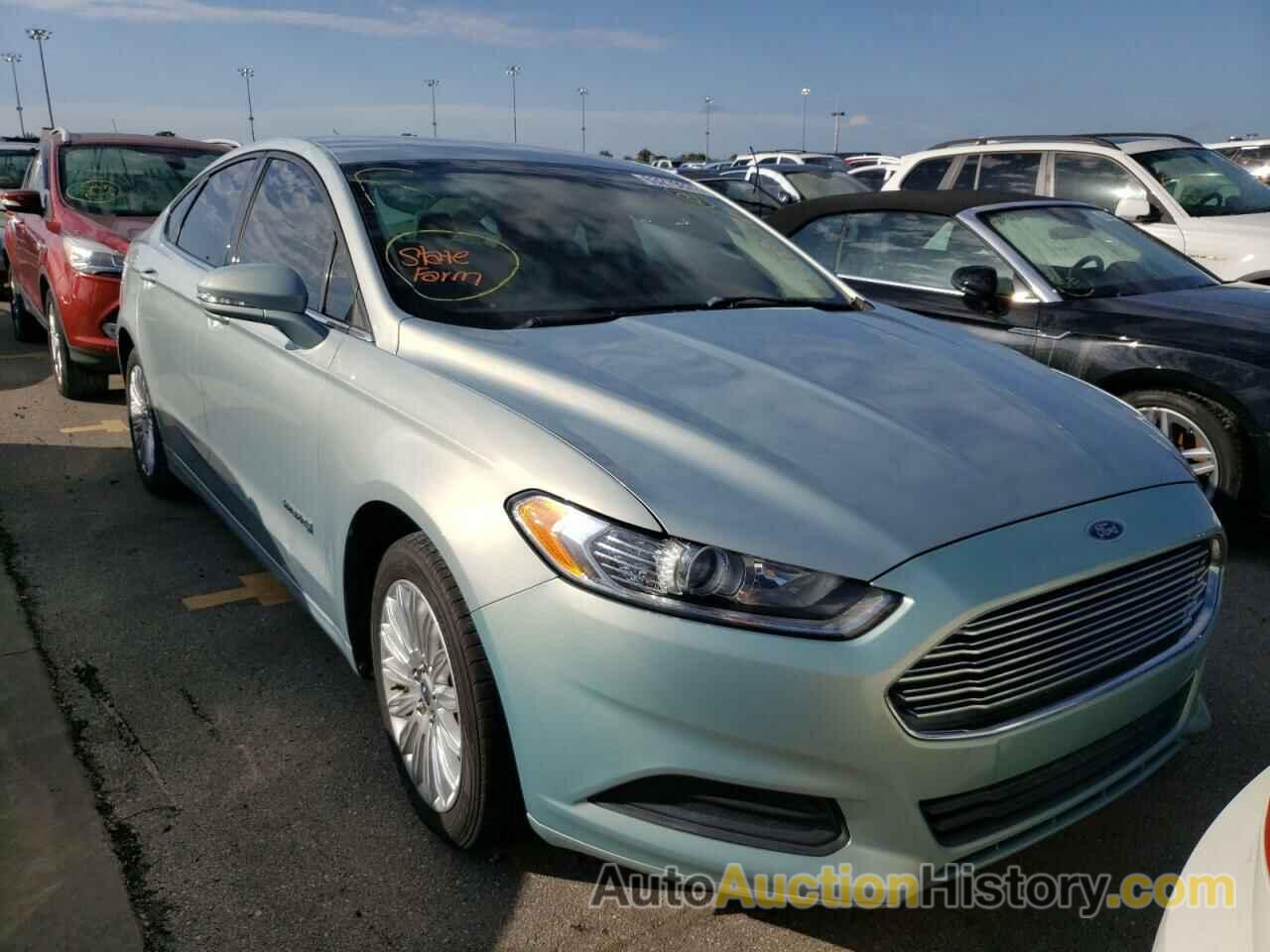 2013 FORD FUSION SE HYBRID, 3FA6P0LU9DR329389