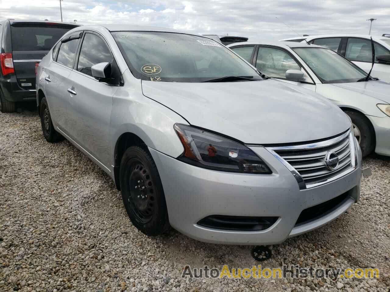 2015 NISSAN SENTRA S, 3N1AB7AP6FY220215