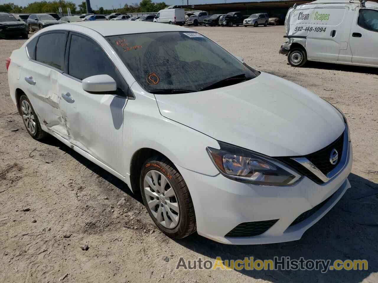 2019 NISSAN SENTRA S, 3N1AB7AP3KY382099