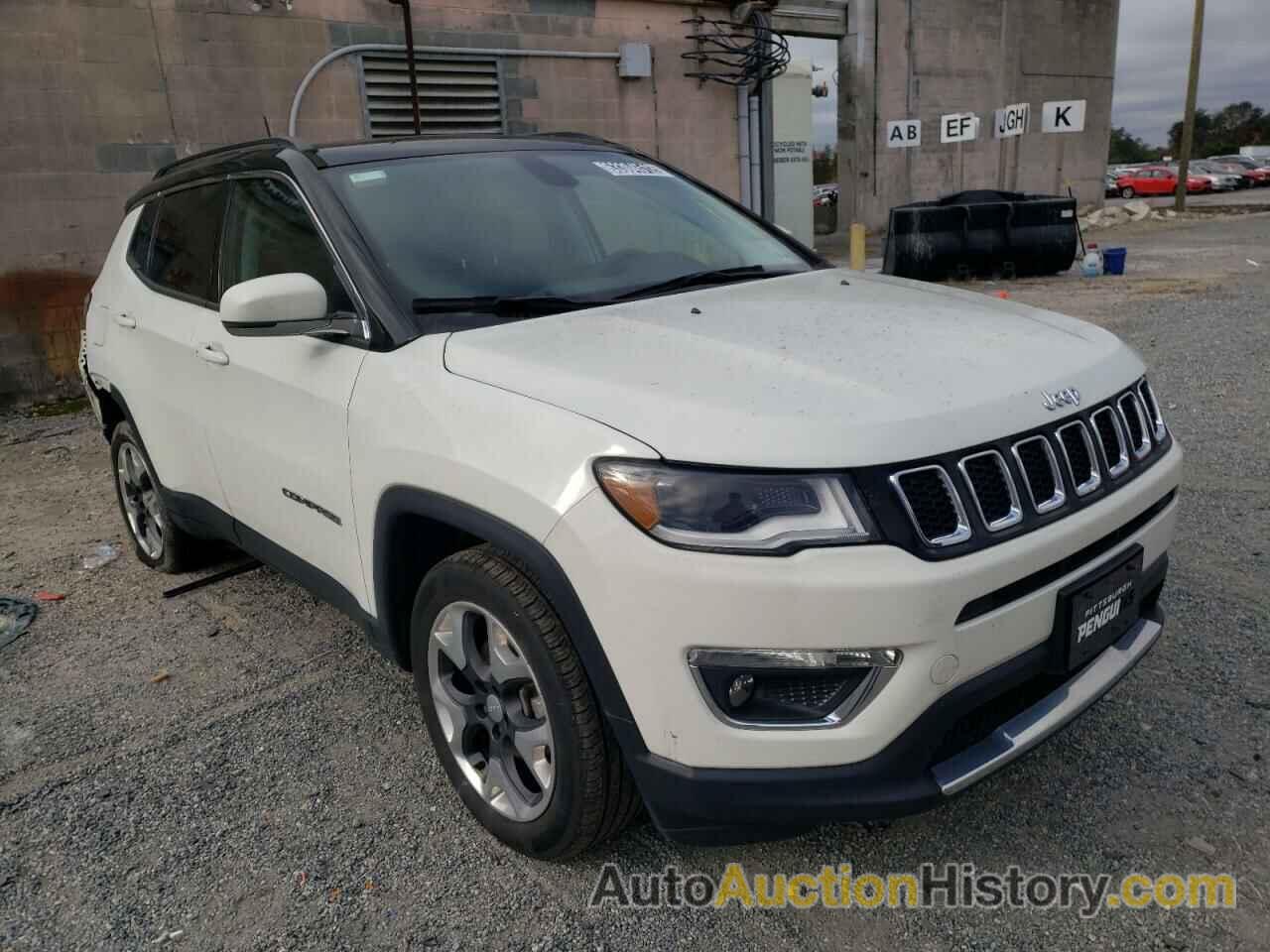 2019 JEEP COMPASS LIMITED, 3C4NJDCB6KT787601