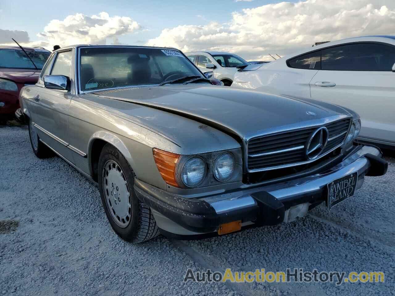 1986 MERCEDES-BENZ SL-CLASS SL, WDBBA48D0GA051036