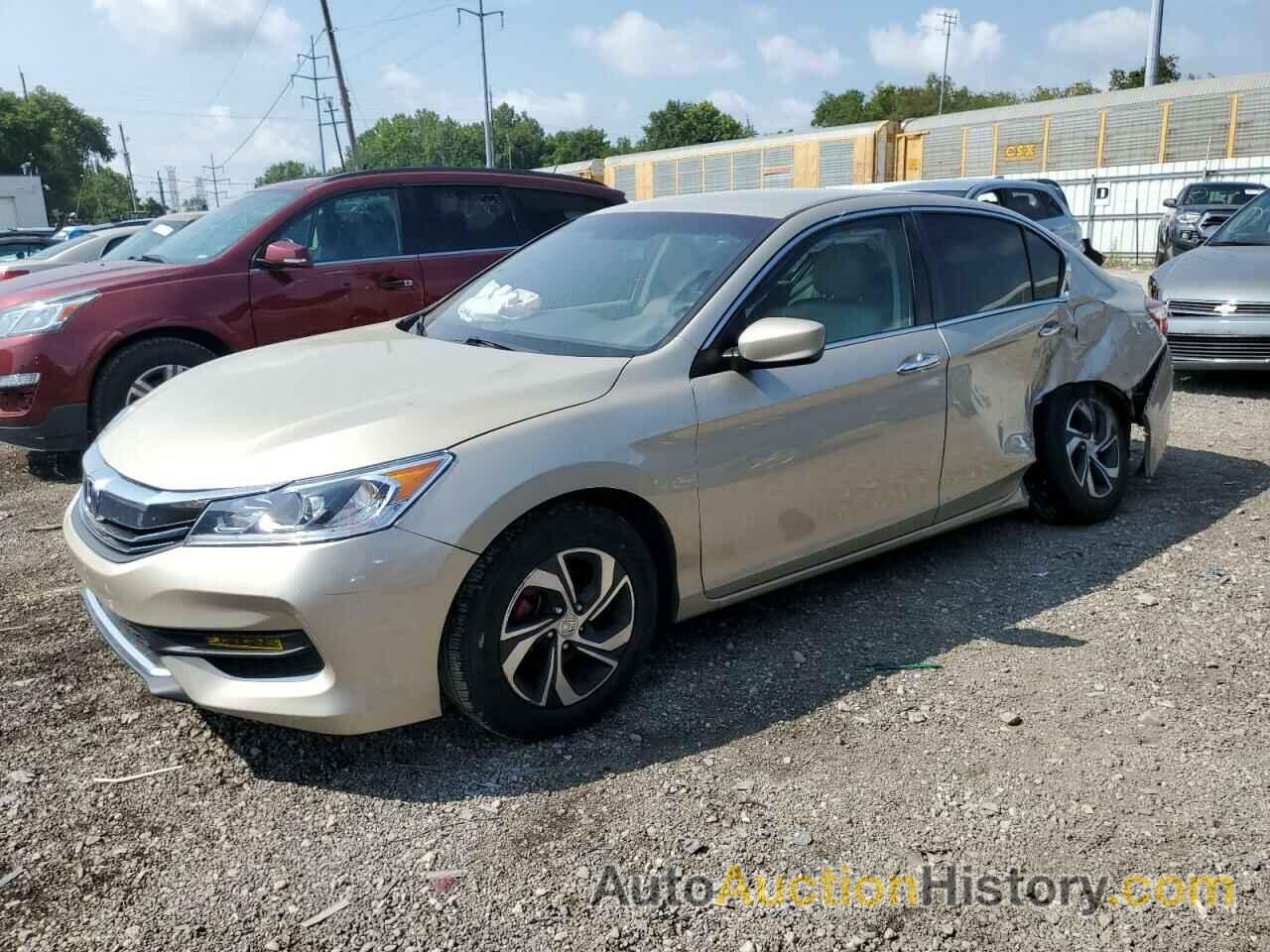 2016 HONDA ACCORD LX, 1HGCR2F30GA244527