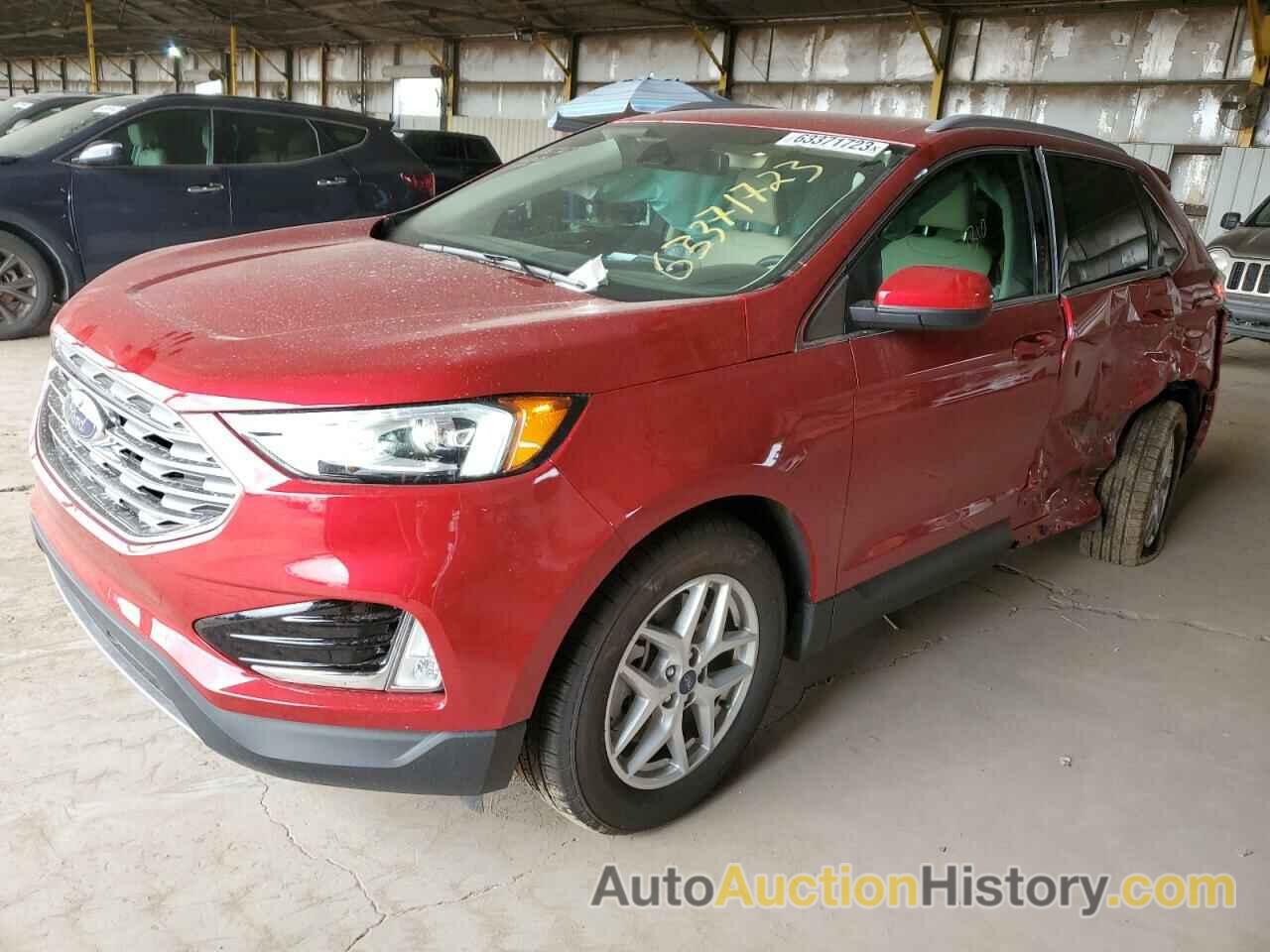 2022 FORD EDGE SEL, 2FMPK4J98NBA05901