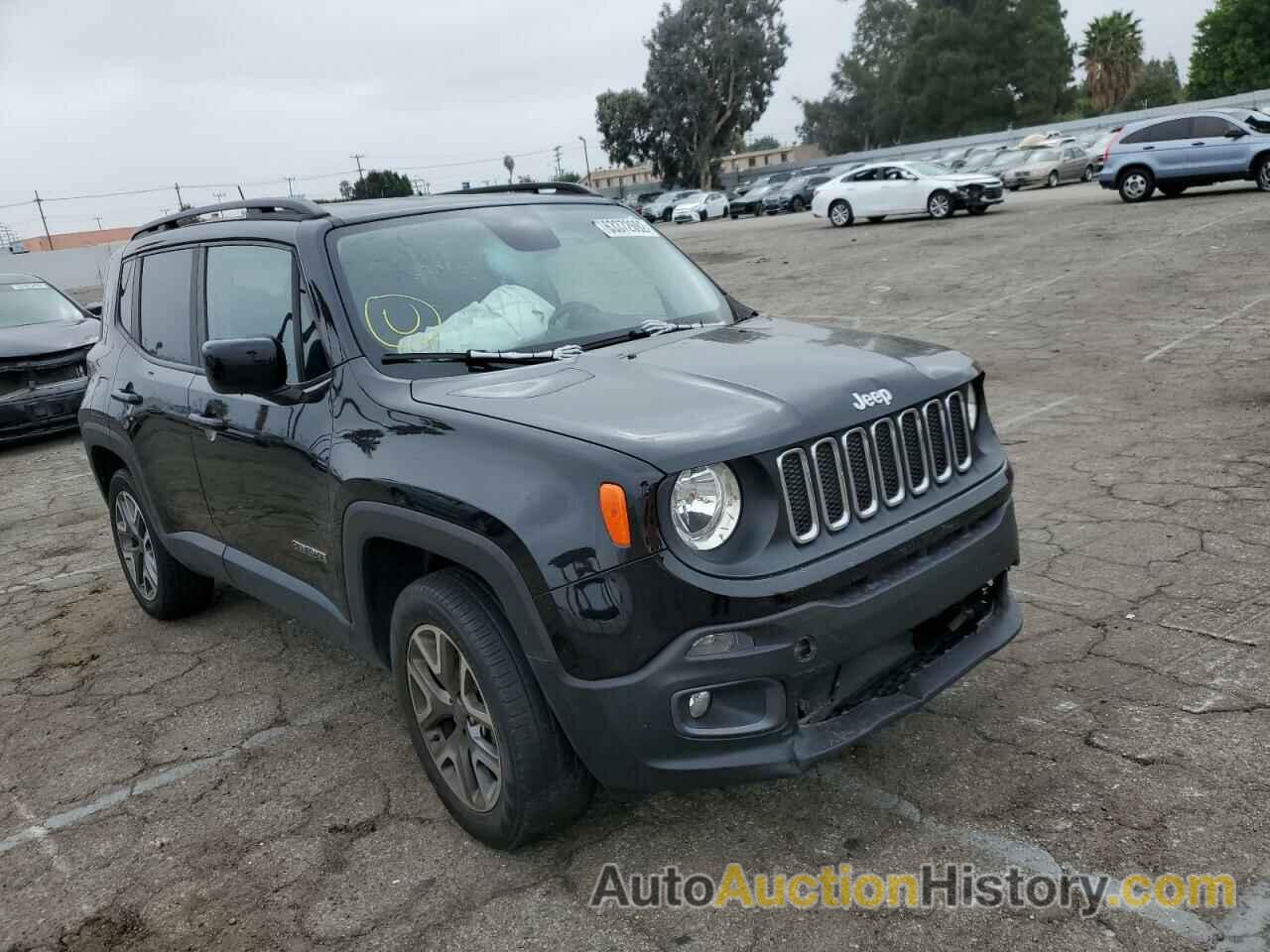 2017 JEEP RENEGADE LATITUDE, ZACCJBBB7HPF53478