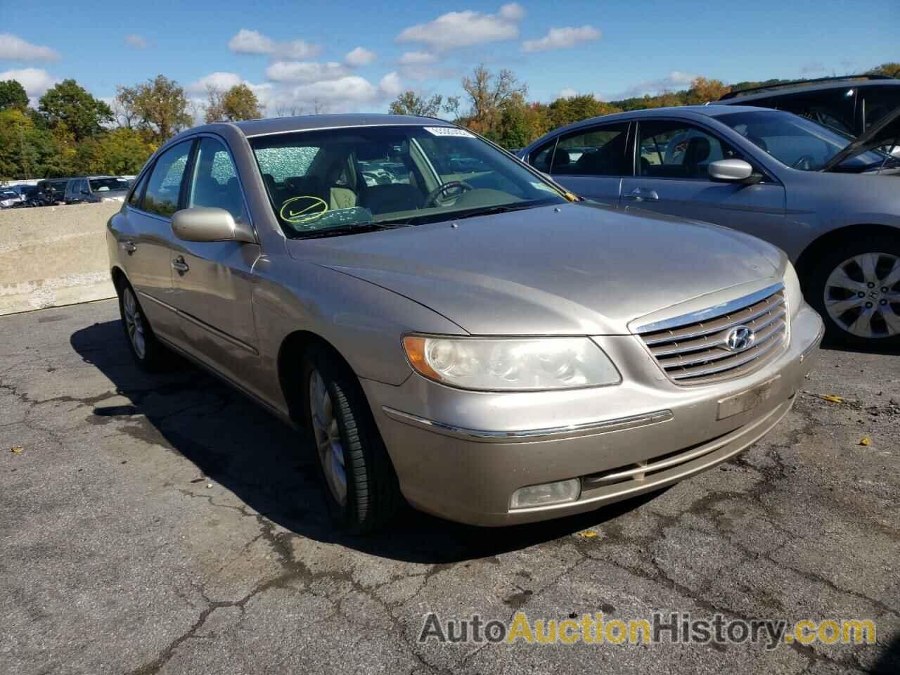 2006 HYUNDAI AZERA SE, KMHFC46F26A126394