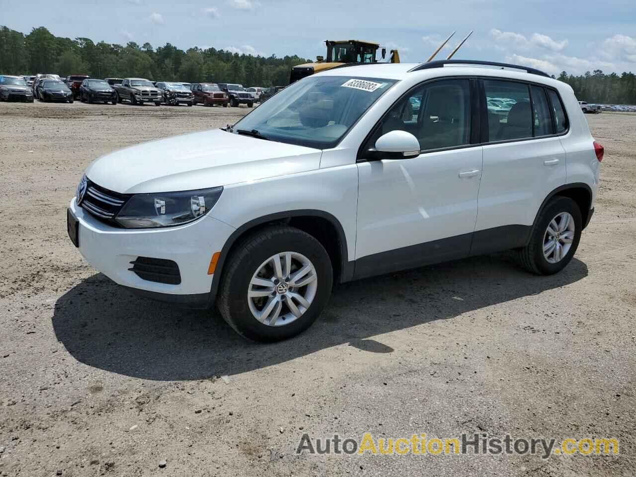 2017 VOLKSWAGEN TIGUAN S, WVGAV7AX3HK030261