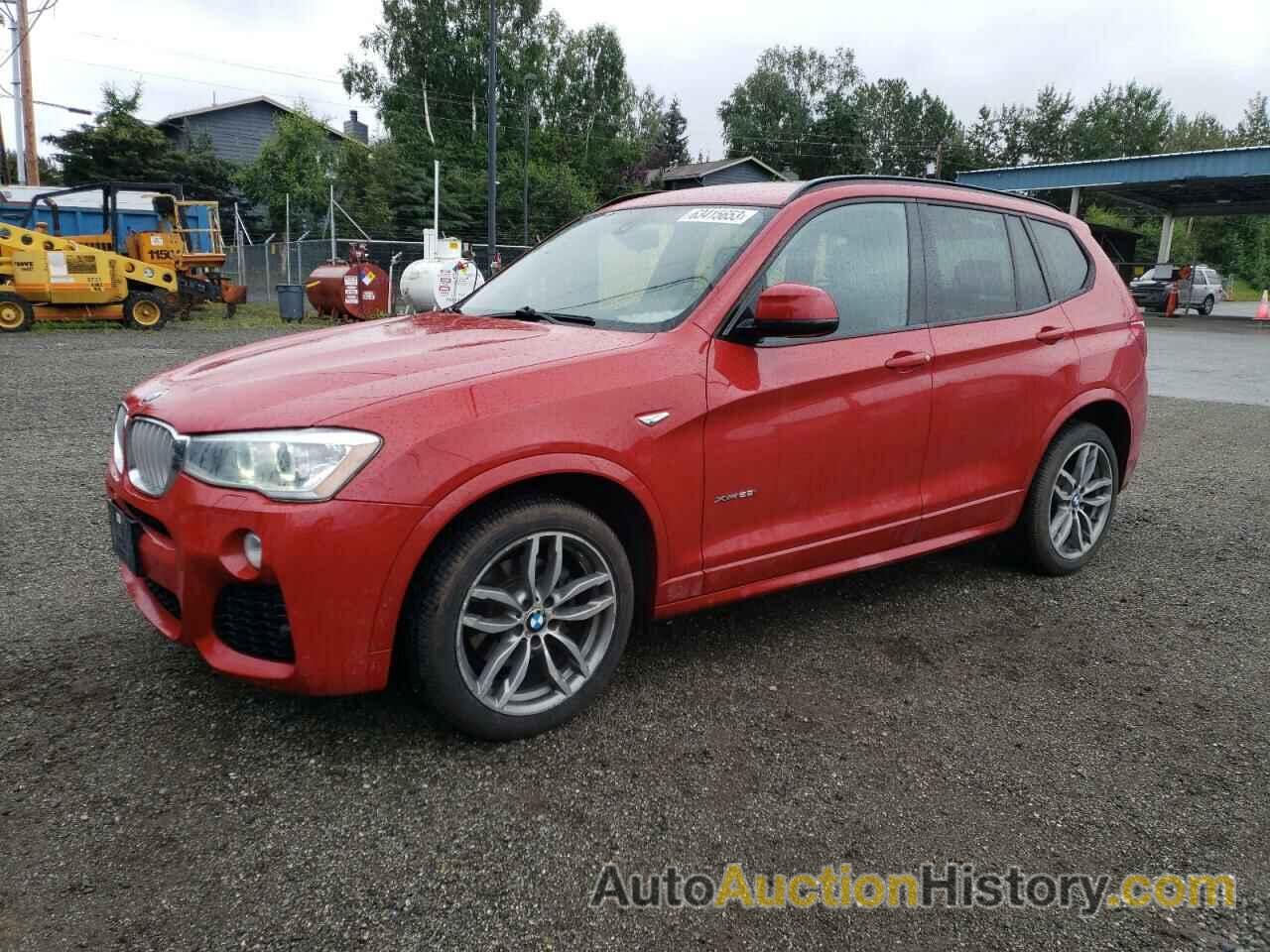 2016 BMW X3 XDRIVE28I, 5UXWX9C59G0D65970