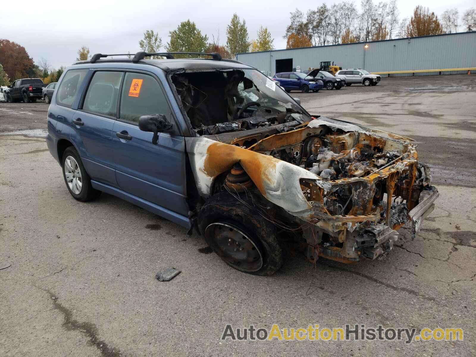 2008 SUBARU FORESTER 2.5X, JF1SG63608H713877