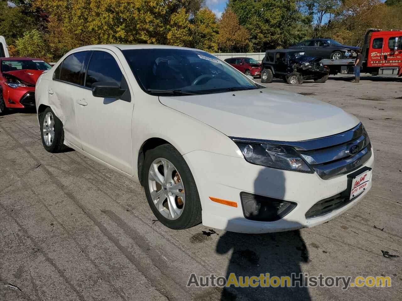 2012 FORD FUSION SE, 3FAHP0HAXCR308573