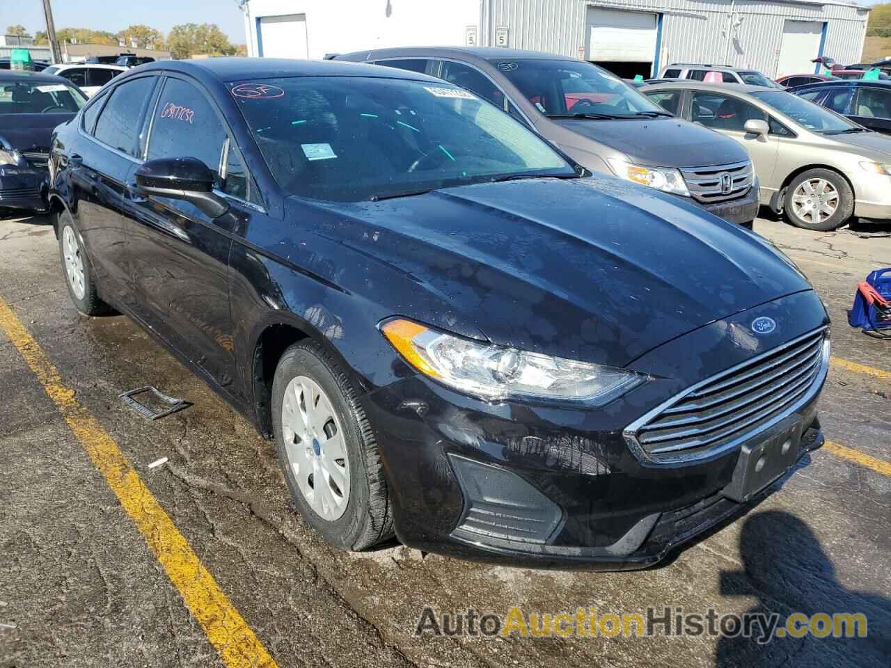 2019 FORD FUSION S, 3FA6P0G74KR267644
