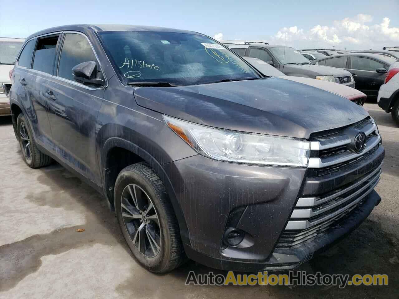 2019 TOYOTA HIGHLANDER LE, 5TDZARFH4KS061616