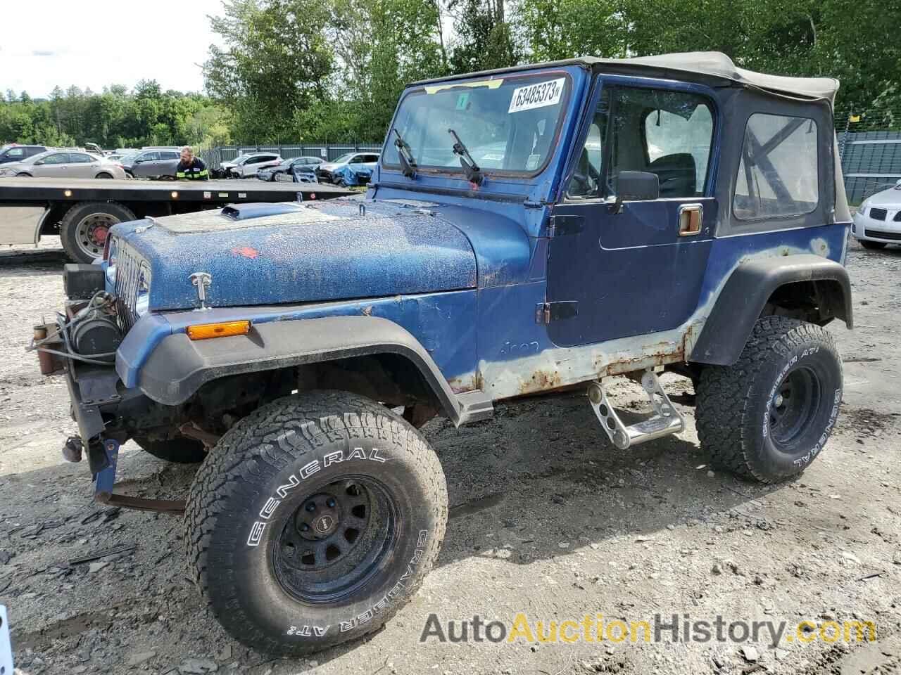 1989 JEEP WRANGLER ISLANDER, 2J4FY39T8KJ133107