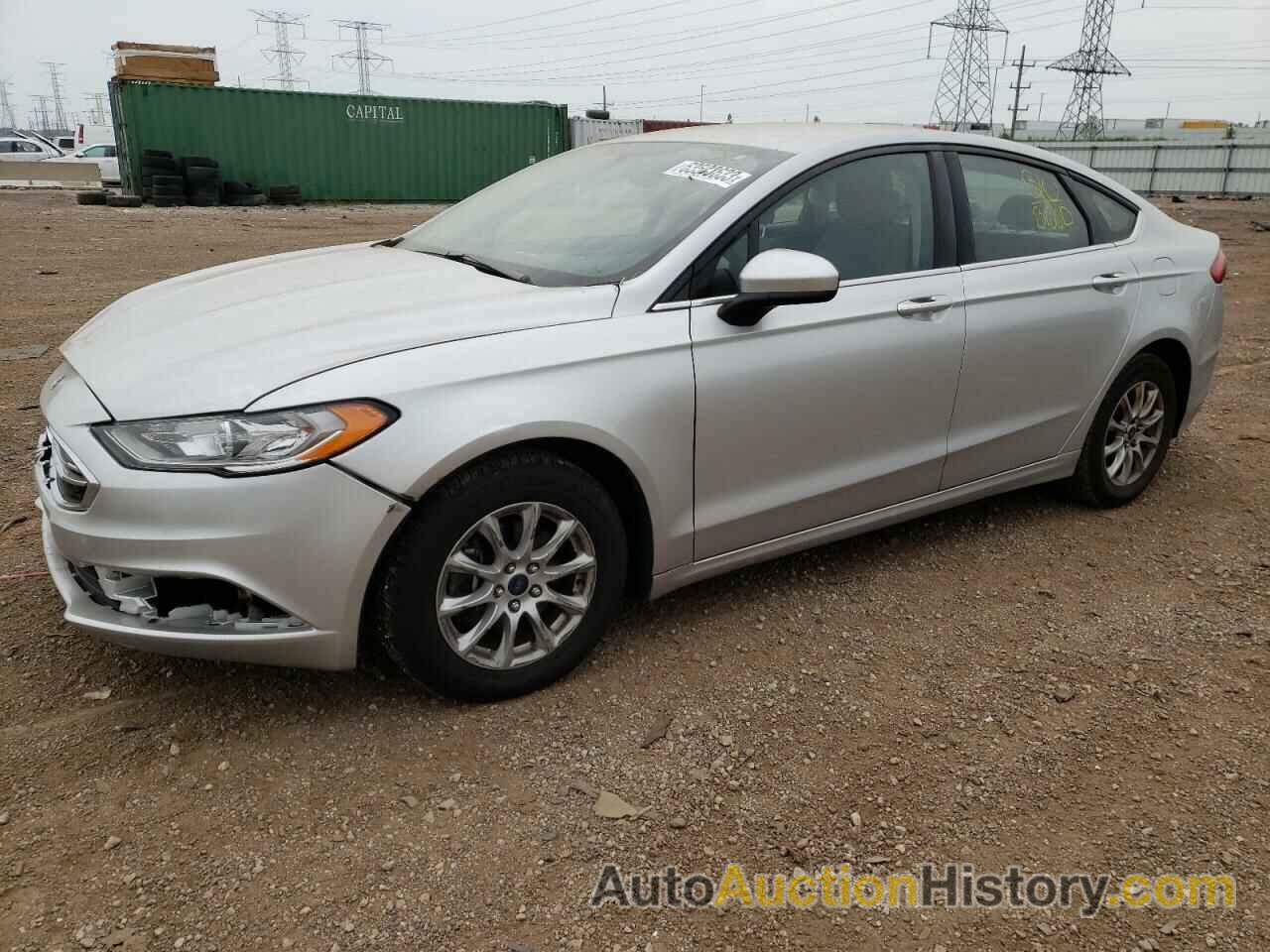 2017 FORD FUSION S, 3FA6P0G79HR286831