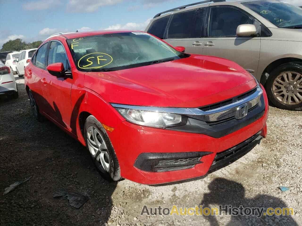 2016 HONDA CIVIC LX, 2HGFC2F55GH536627