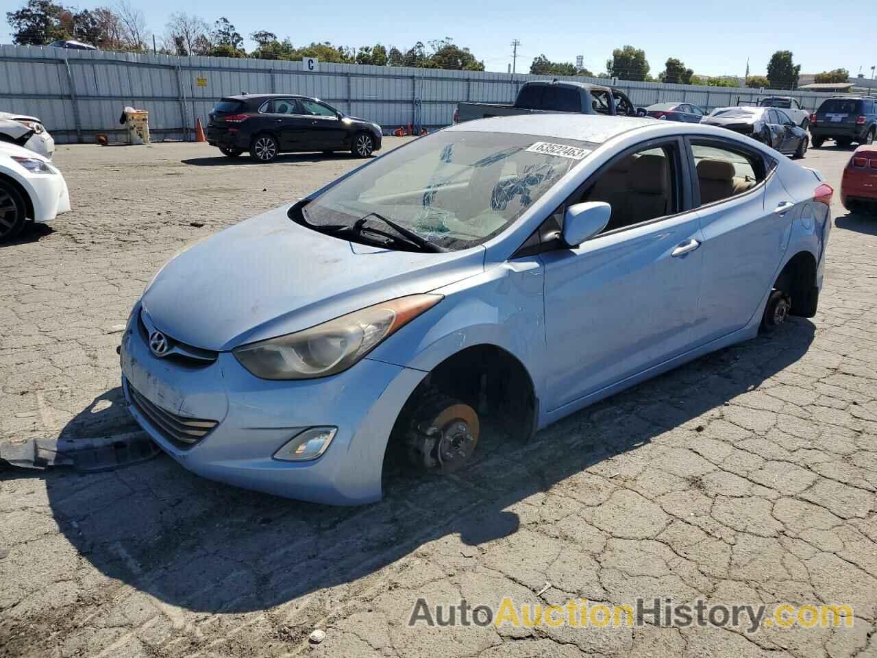 2013 HYUNDAI ELANTRA GLS, KMHDH4AEXDU735008